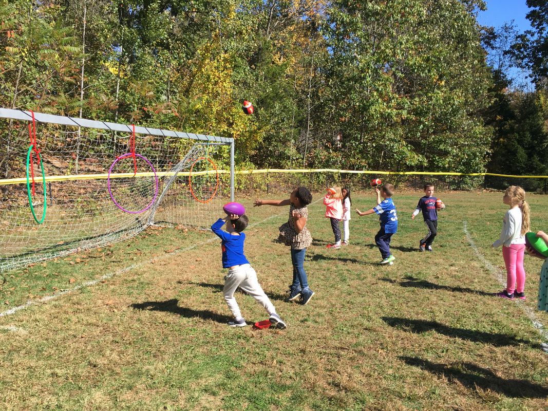 Fraser Woods Montessori School Flag Football Unit