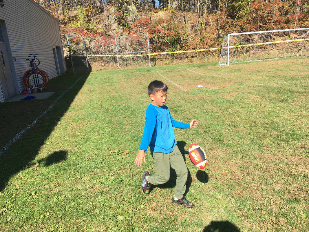 Fraser Woods Montessori School Flag Football Unit