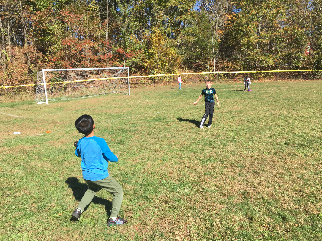 Fraser Woods Montessori School Flag Football Unit
