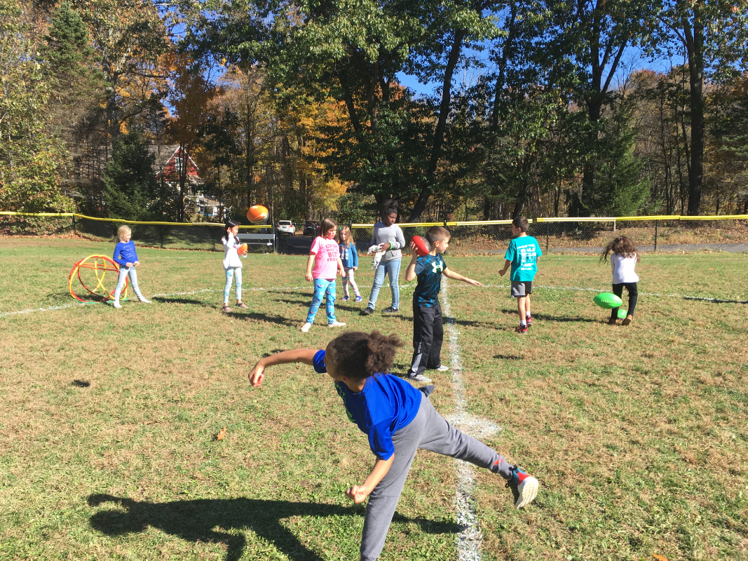 Fraser Woods Montessori School Flag Football Unit