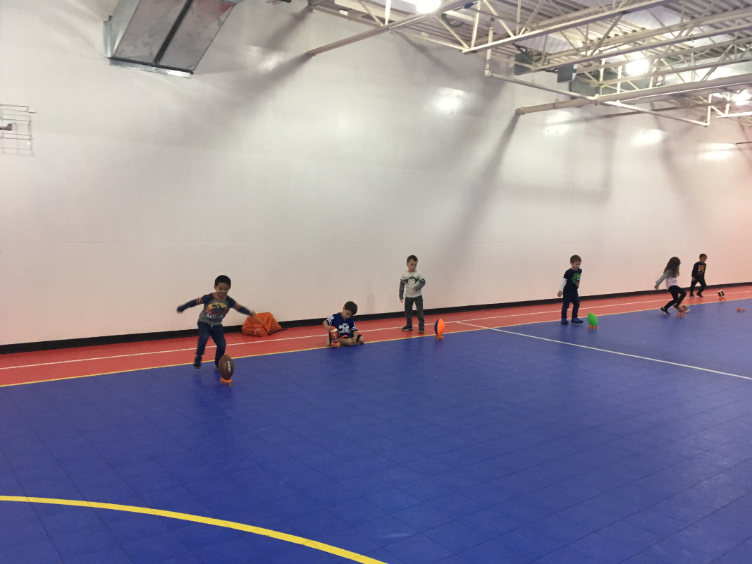 Fraser Woods Montessori School Flag Football Unit