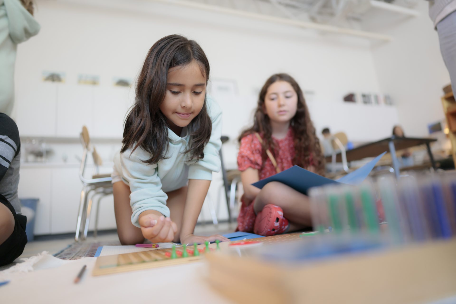 Fraser Woods Montessori students