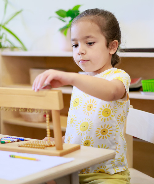 Fraser Woods Montessori primary math